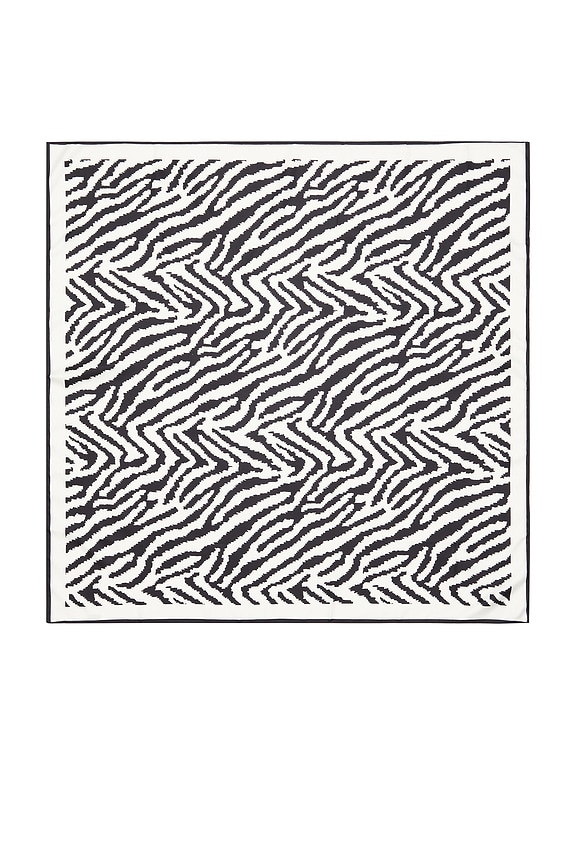view 2 of 3 ÉCHARPE ZEBRA in Black & White