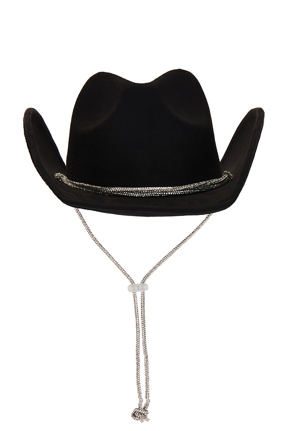 view 2 of 3 Cowboy Hat in Black