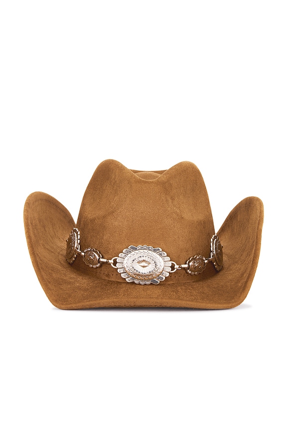 view 2 of 4 SOMBRERO DE COWBOY DIXIE in Brown