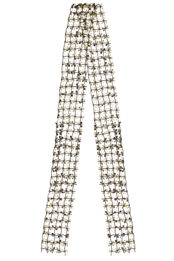 view 2 of 3 BUFANDA DELGADA BOUND TO FLIRT in Gold