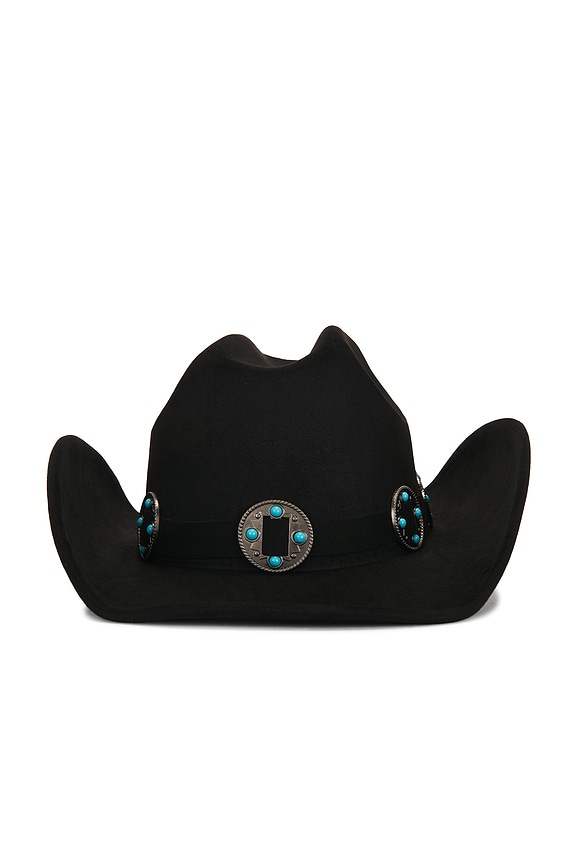 view 1 of 2 SOMBRERO DE COWBOY in Black