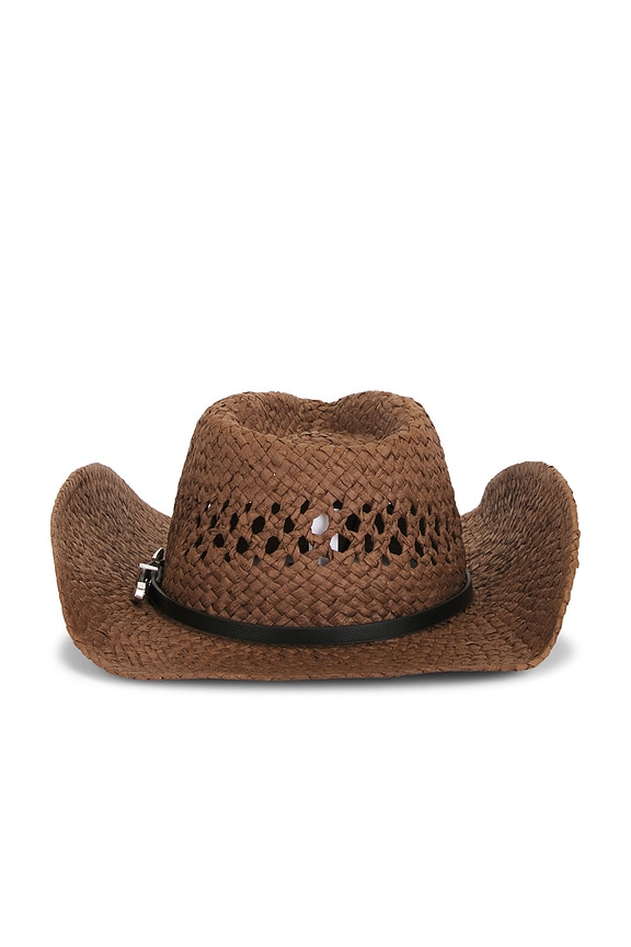 view 2 of 2 SOMBRERO DE COWBOY WOVEN in Brown