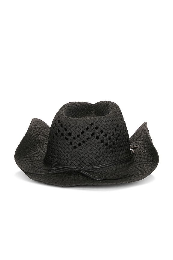 view 2 of 2 SOMBRERO DE COWBOY WOVEN in Black