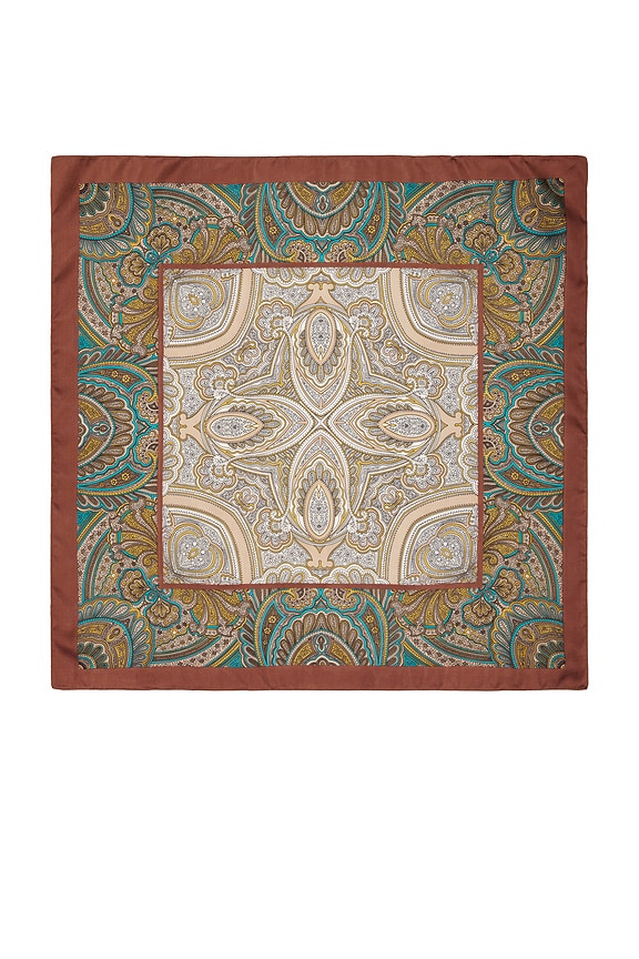 view 2 of 2 ÉCHARPE SATIN in Brown