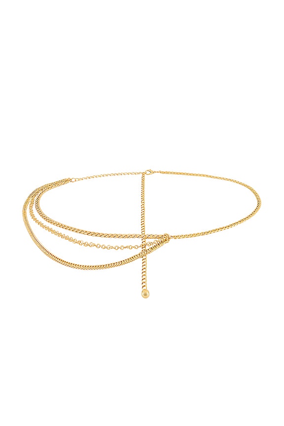 view 2 of 3 CEINTURE MULTI-CHAINES COSMIC in Gold