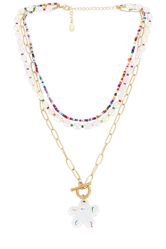 view 1 of 2 Blooming Layered Necklace in Multi