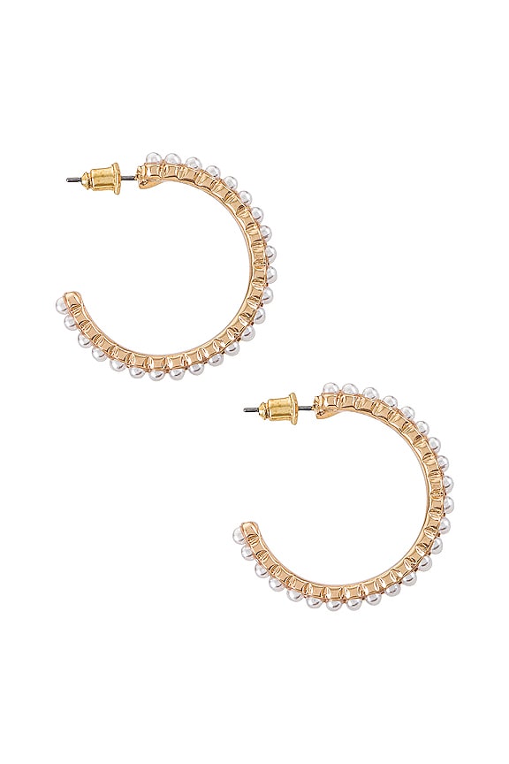 view 2 of 2 СЕРЬГИ GOOD DAY in Pearl