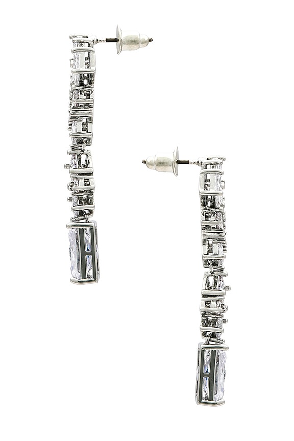 view 2 of 2 PENDIENTES I DO in Silver