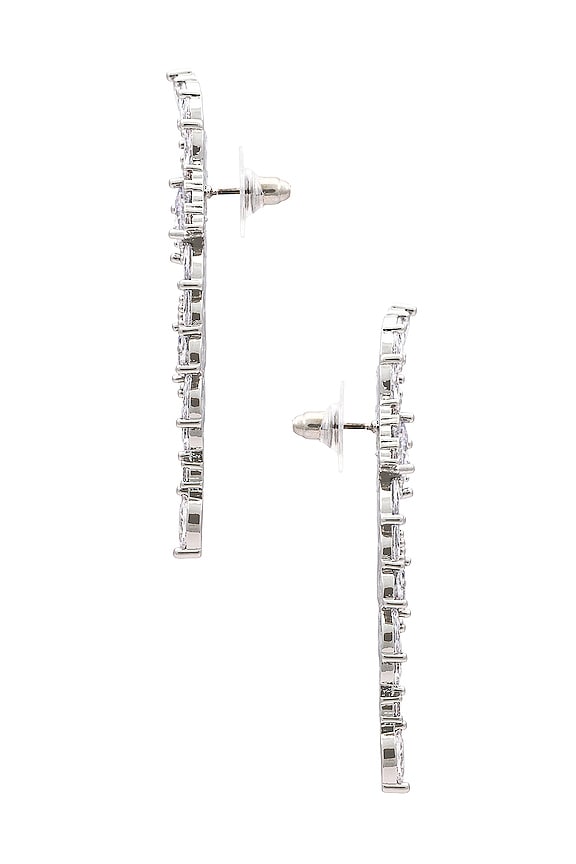 view 2 of 2 BOUCLES D'OREILLES LIFTS YOU UP in Silver