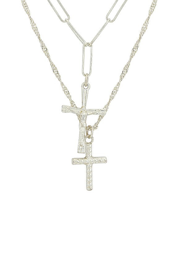 view 2 of 2 COLLAR SANTIAGO in Silver