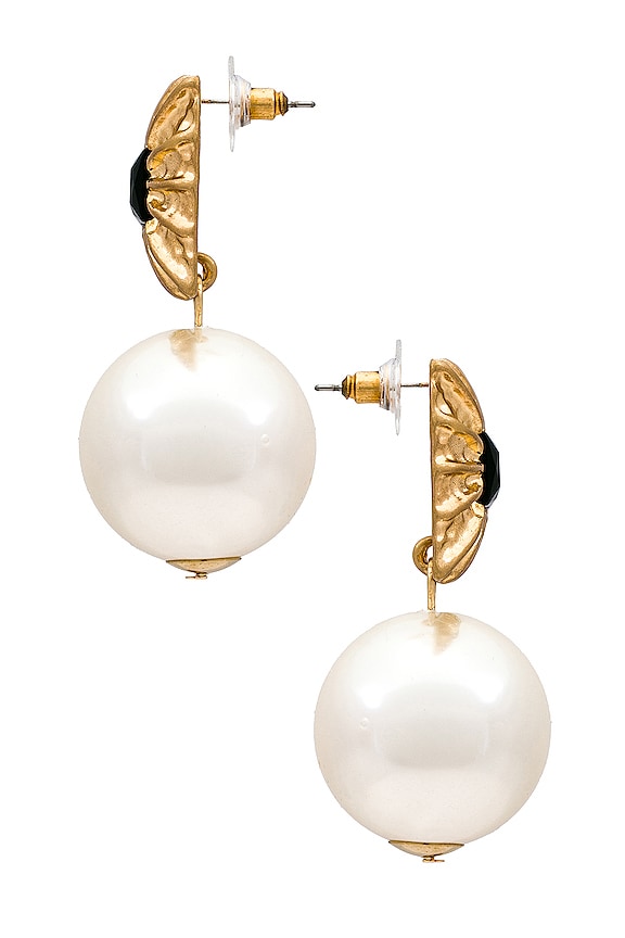 view 2 of 2 London Earrings in Gold