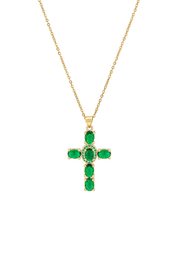 view 2 of 2 Good Heavens Necklace in Green