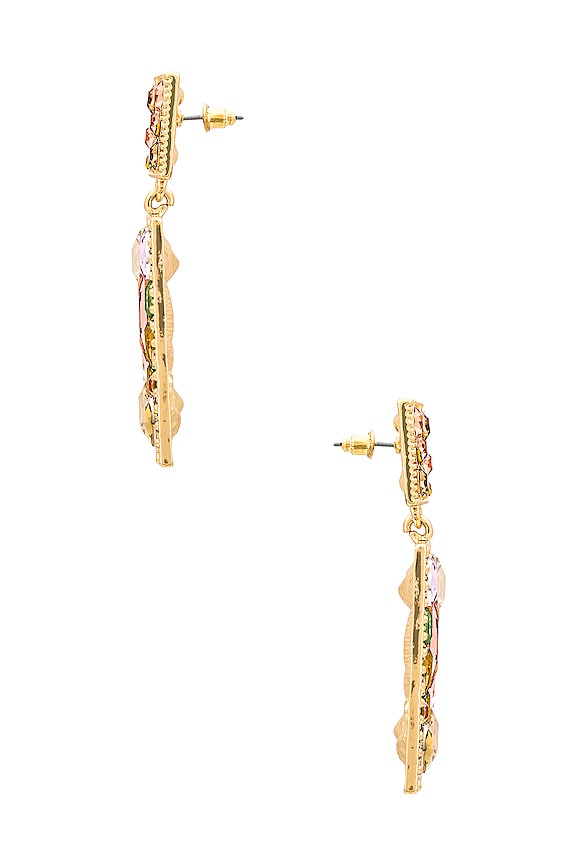 view 2 of 2 All of It Earrings in Gold