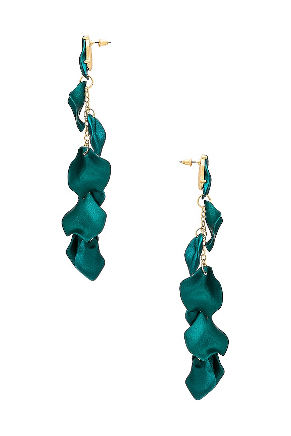 view 2 of 2 BOUCLES D'OREILLES EVE in Green