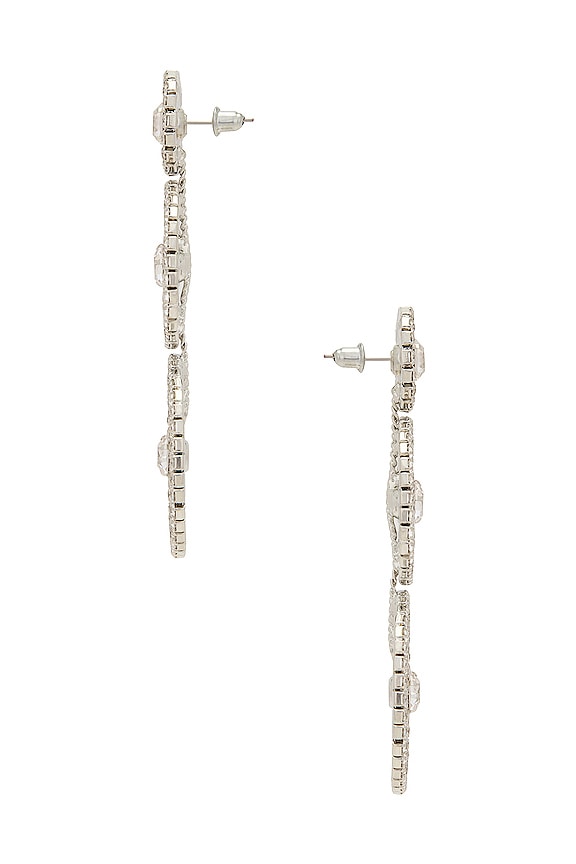 view 2 of 2 BOUCLES D'OREILLES ROUNDING THIRD in Silver