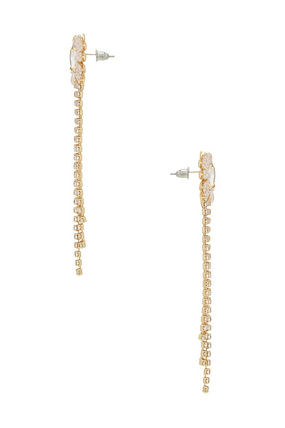 view 2 of 2 BOUCLES D'OREILLES FIRE FLY in Gold