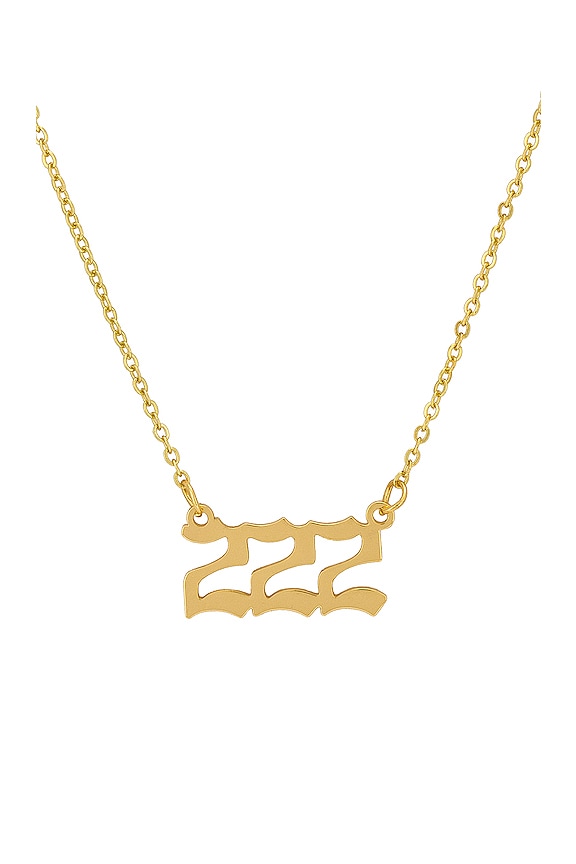 view 2 of 2 ANGEL 222 ネックレス in Gold