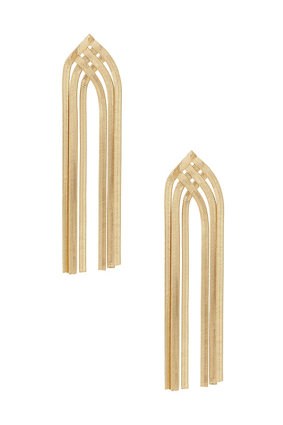 view 1 of 2 Golden Hour Earrings in Gold