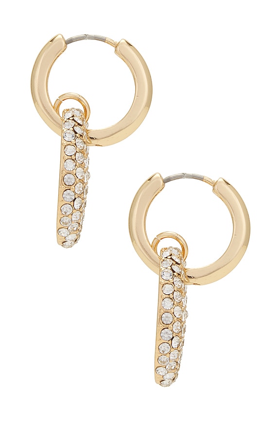 view 2 of 2 Infinity Earrings in Gold