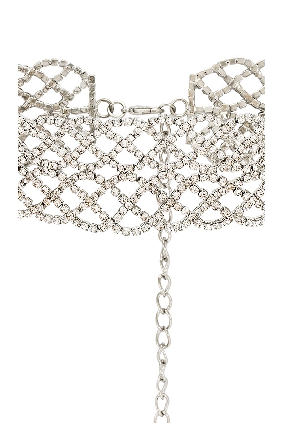 view 2 of 2 Elegance Choker in Silver