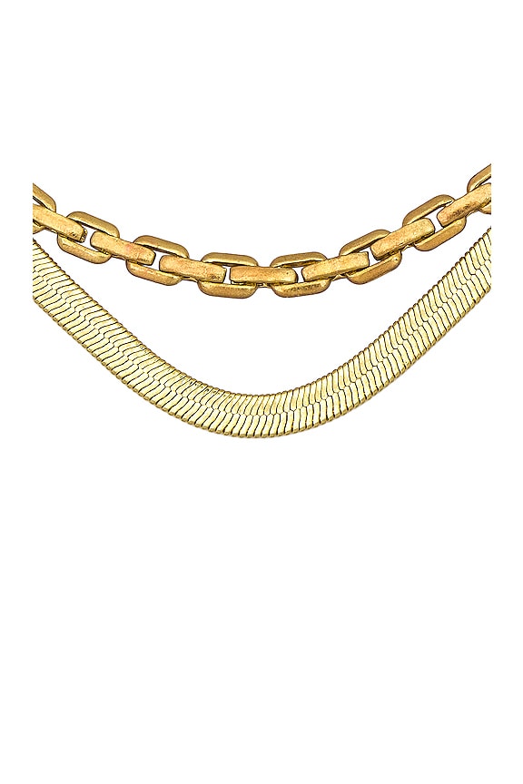 view 2 of 2 Stay Stacked Necklace in Gold