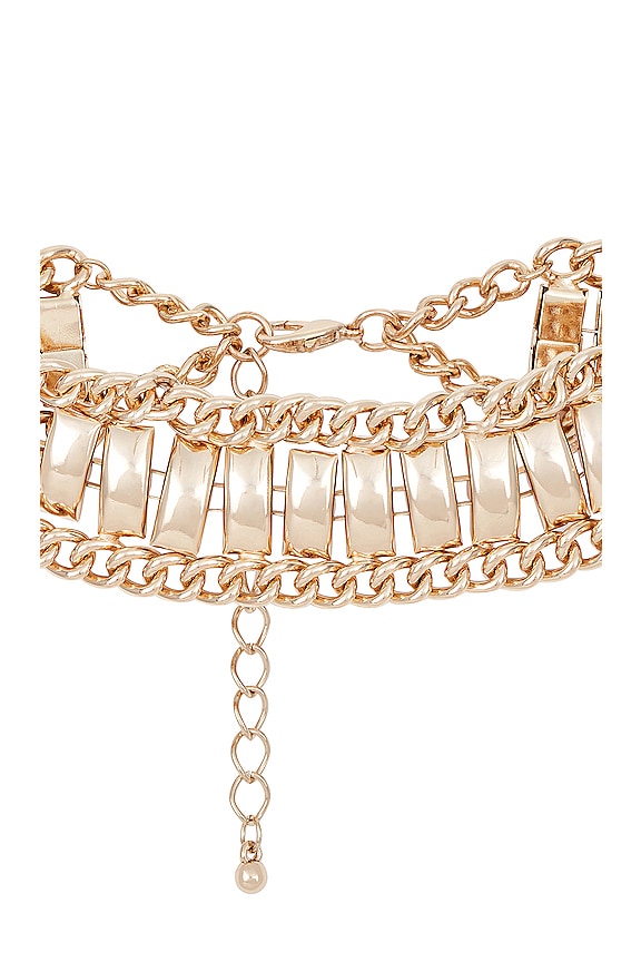 view 2 of 2 Chunky Choker in Gold