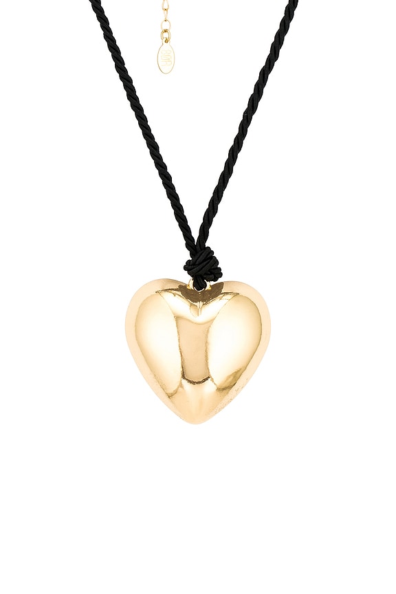 view 2 of 3 COLLIER RAS DU COU METALLIC HEART in Gold