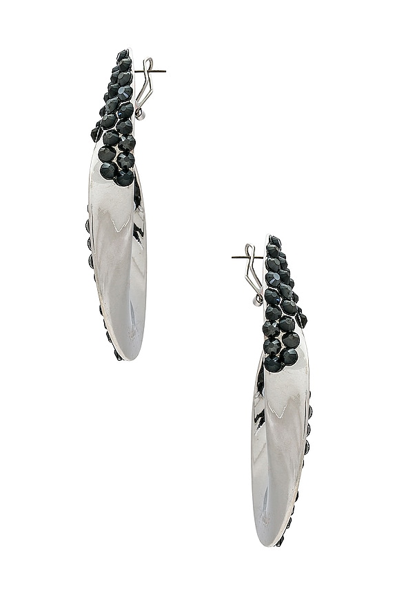 view 2 of 2 BOUCLES D'OREILLES MORPH in Silver