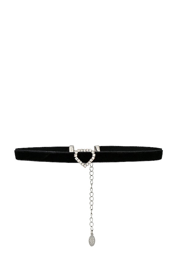 8 Other Reasons Crystal Heart Choker in Black | REVOLVE