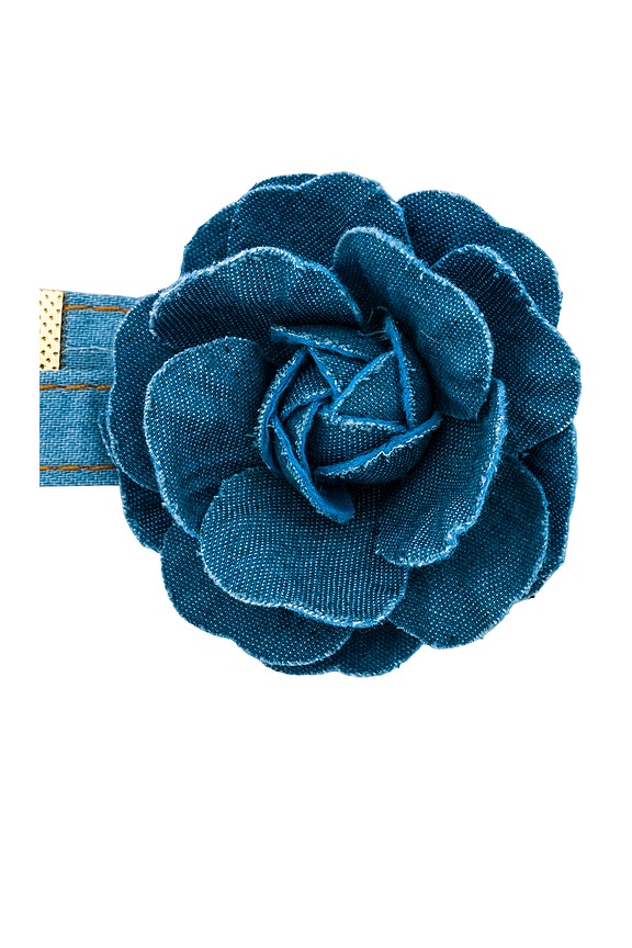 view 2 of 2 ROSETTE チョーカー in Light Wash