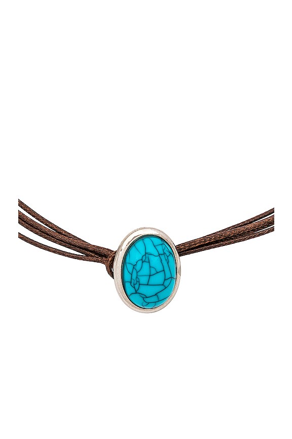 view 2 of 2 COLLIER RAS-DE-COU RODEO in Turquoise