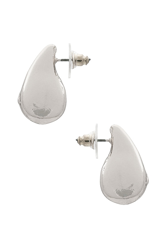 view 2 of 2 Teardrop Earring in Silver
