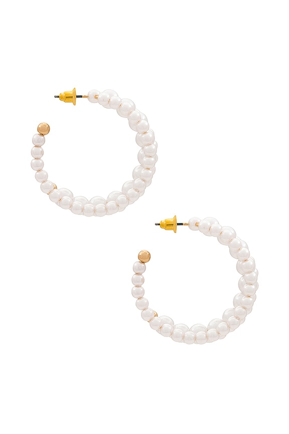 view 2 of 3 Triple Hoop Earring in Gold