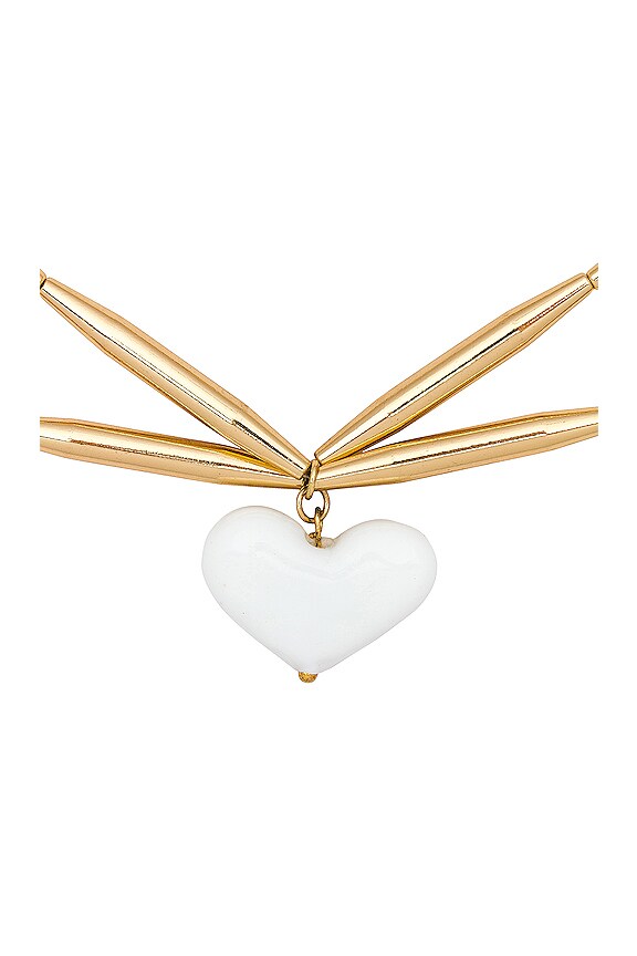 view 2 of 2 SAUTOIR PENDENTIF TEA TIME in White