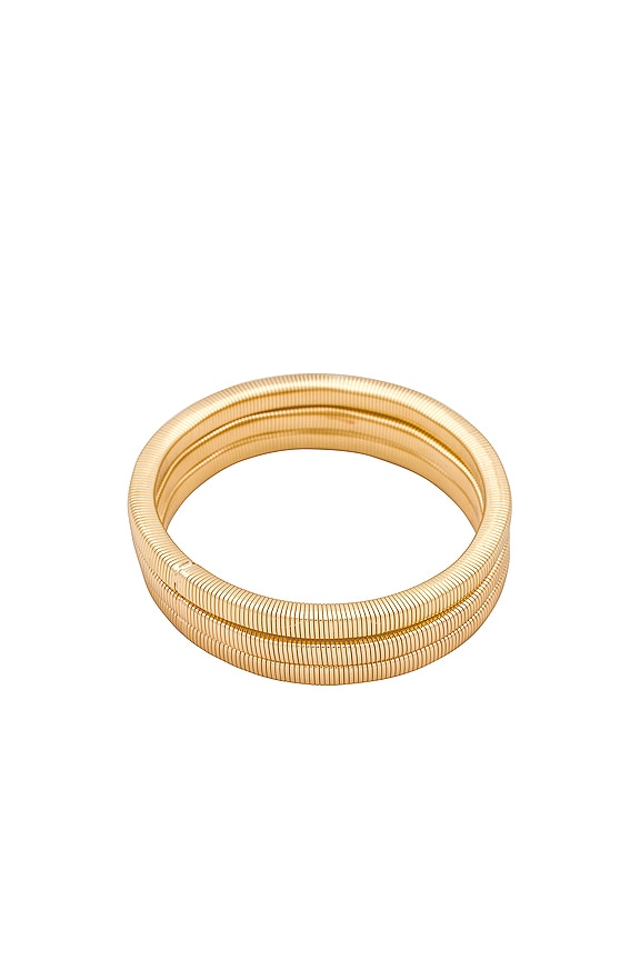 view 2 of 4 CONJUNTO DE PULSERAS in Gold