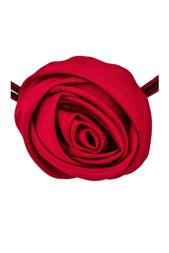 view 2 of 2 Romance Choker in Red