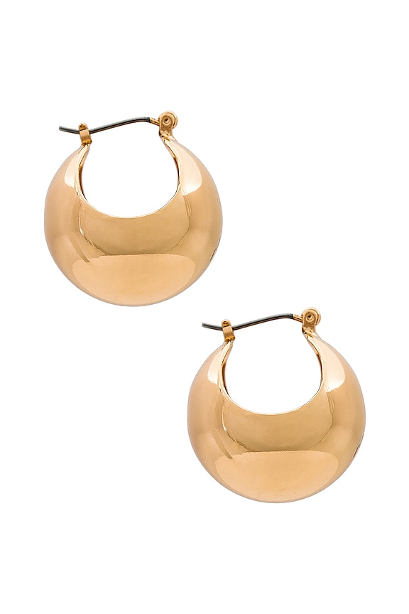 view 2 of 3 Hoop Set in Gold