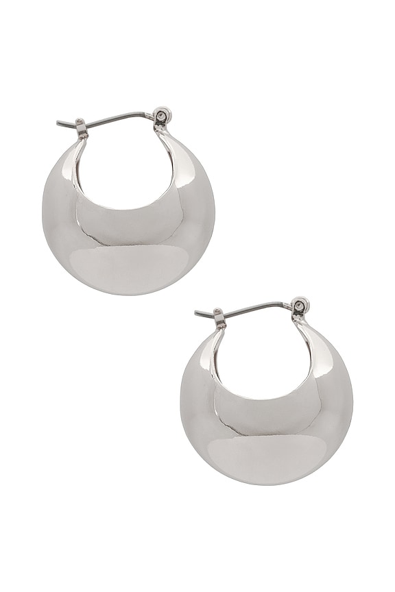 view 2 of 3 Hoop Set in Silver