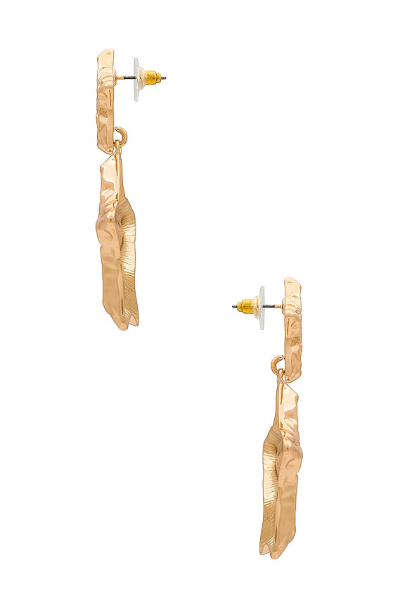 view 2 of 2 СЕРЬГИ WISH in Gold