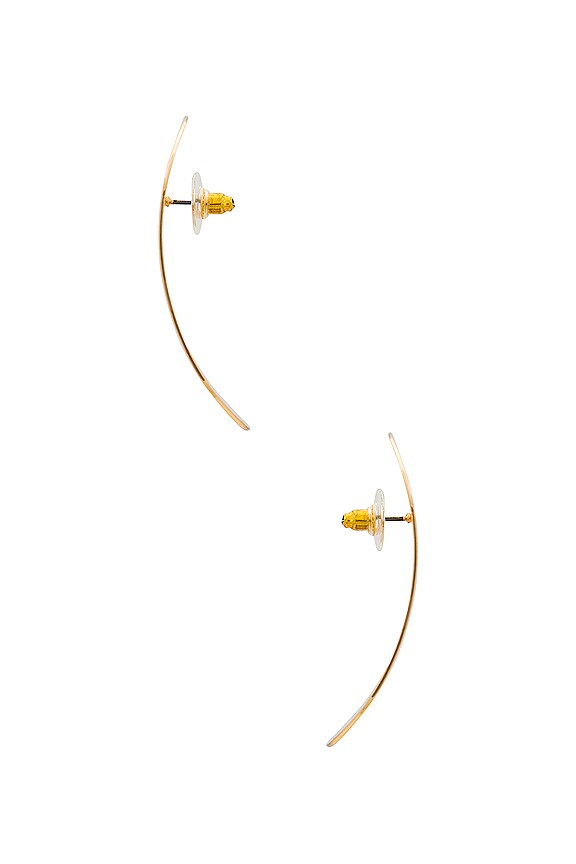view 2 of 2 СЕРЬГИ PLATED in Gold