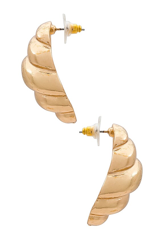 view 2 of 2 Honey Earrings in Gold