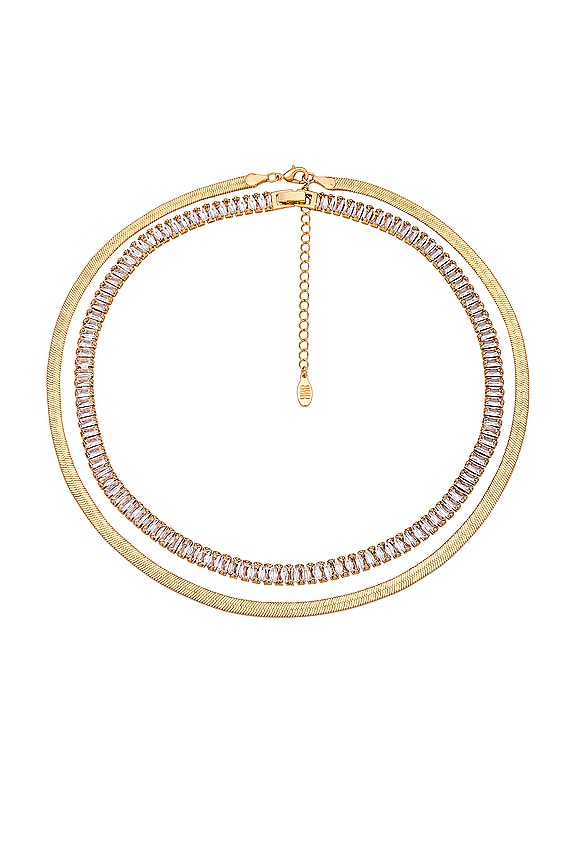 view 1 of 2 Delicate Layers Necklace in Gold