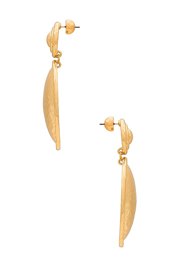 view 2 of 2 СЕРЬГИ PANNING FOR GOLD in Gold