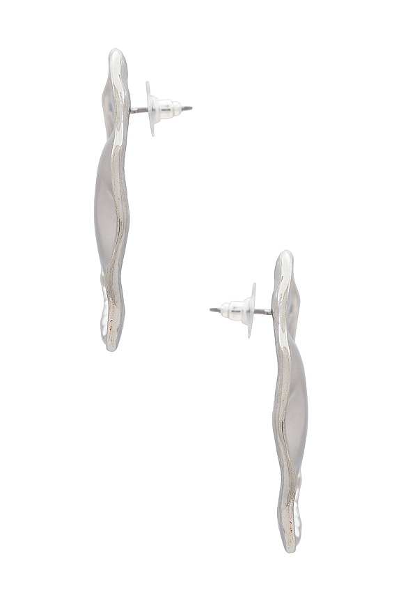 view 2 of 2 PENDIENTE in Silver