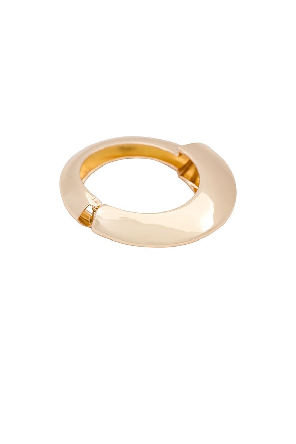 view 2 of 2 Bangle Bracelet Set in Gold