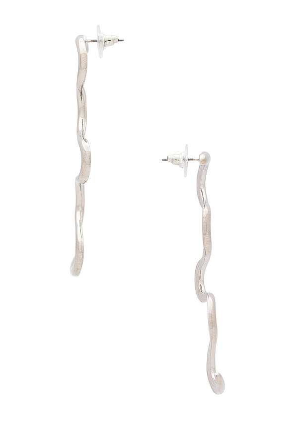 view 2 of 2 PENDIENTE in Silver