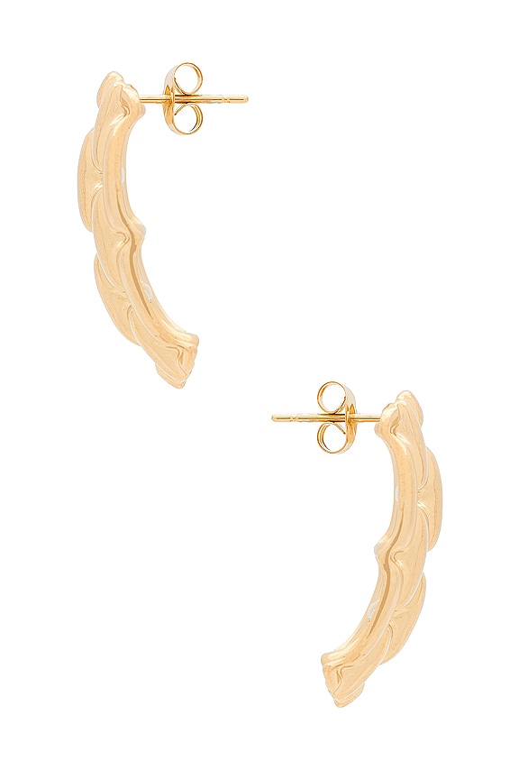 view 2 of 2 PENDIENTES in Gold