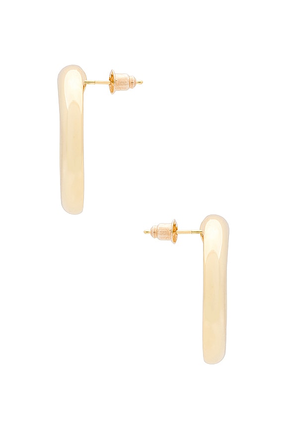 view 2 of 2 BOUCLES D'OREILLES SPIRAL in Gold