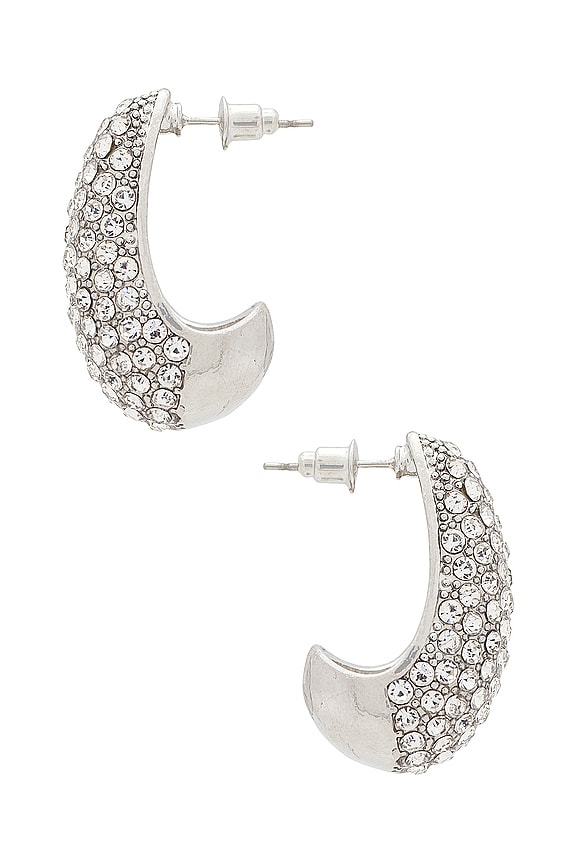 view 2 of 2 PENDIENTES in Silver