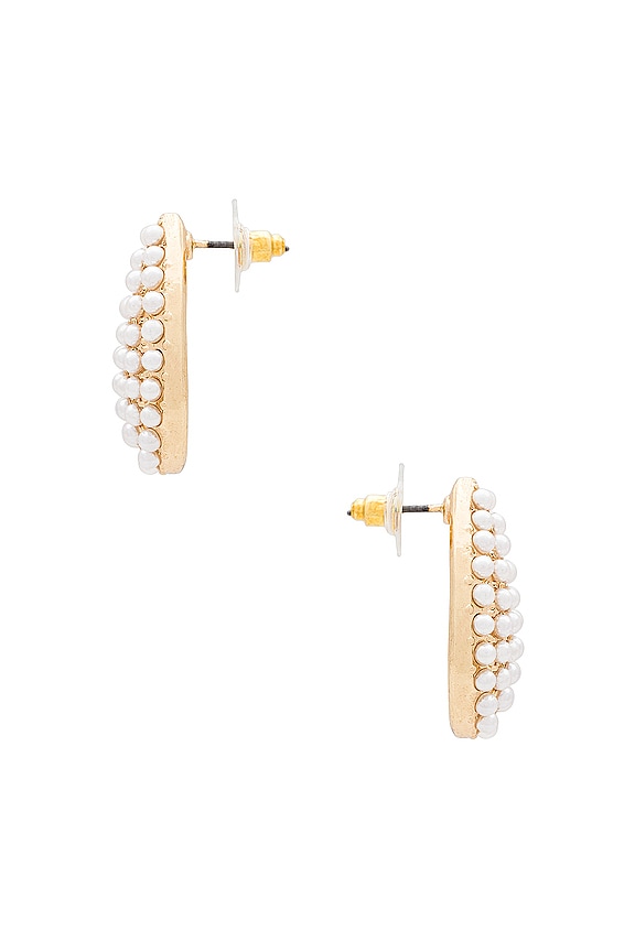 view 2 of 2 PENDIENTES DE TACHUELA in Gold